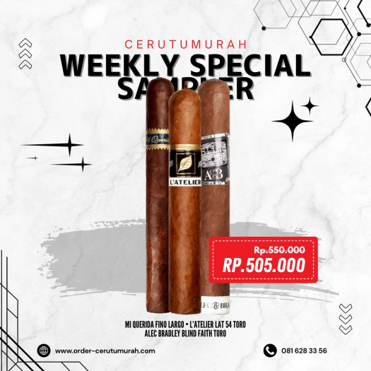 CERUTUMURAH WEEKLY SPECIAL SAMPLER