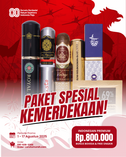PAKET SPESIAL KEMERDEKAAN INDONESIA PREMIUM CIGARS