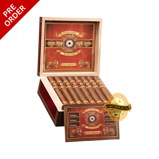 PERDOMO BOURBON BARREL AGED SUN GROWN ROBUSTO BOX OF 24