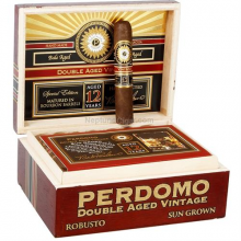 PERDOMO DOUBLE AGED 12 YEAR VINTAGE SUN GROWN ROBUSTO BOX OF 24