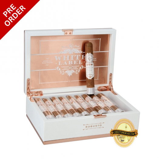 ROCKY PATEL WHITE LABEL ROBUSTO BOX OF 20